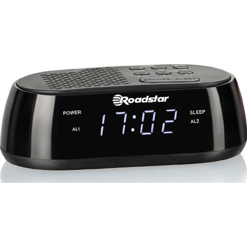 ΡΑΔΙΟΡΟΛΟΙ ROADSTAR CLR-2477 ΜΑΥΡΟΣ ΡΕΥΜΑΤΟΣ
